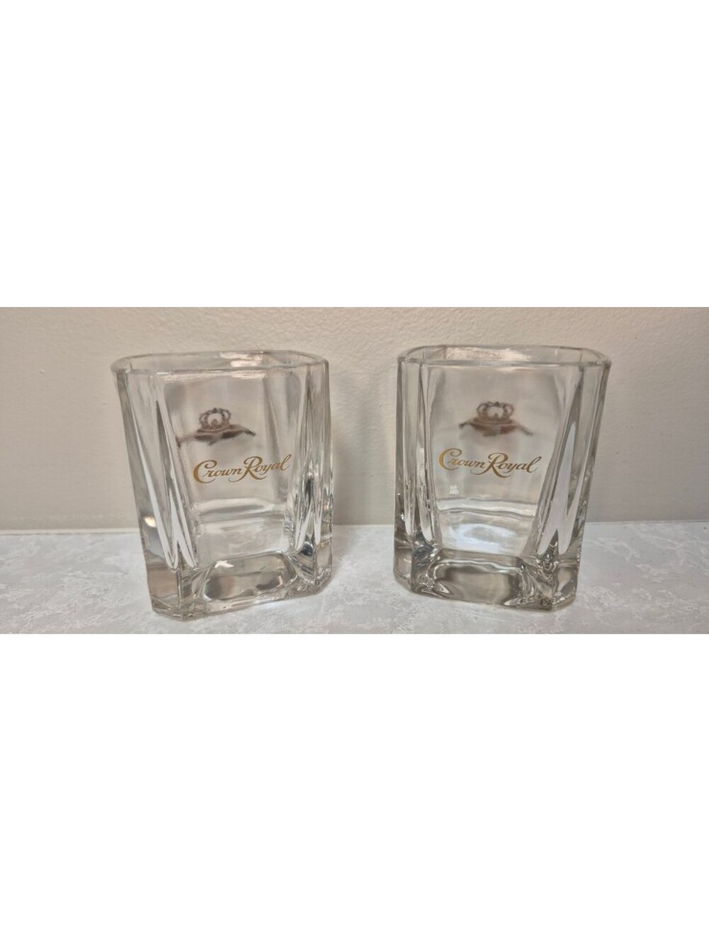 Crown Royal Glasses - set of 2